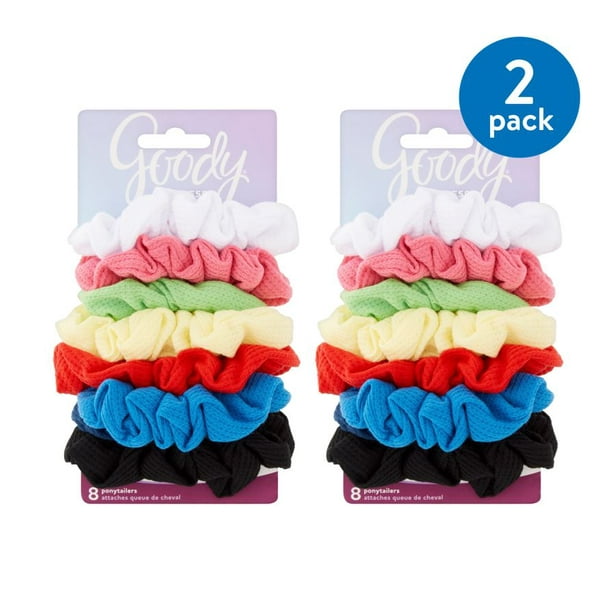 Goody Ouchless Hair Ponytailers Colors Exactly As Shown 2 Pack